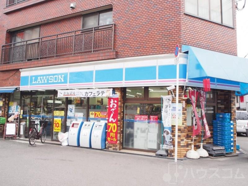 コンビニ　ローソン 萩之茶屋三丁目店（コンビニ）まで177m