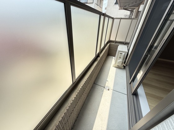 バルコニー　※別部屋の写真です