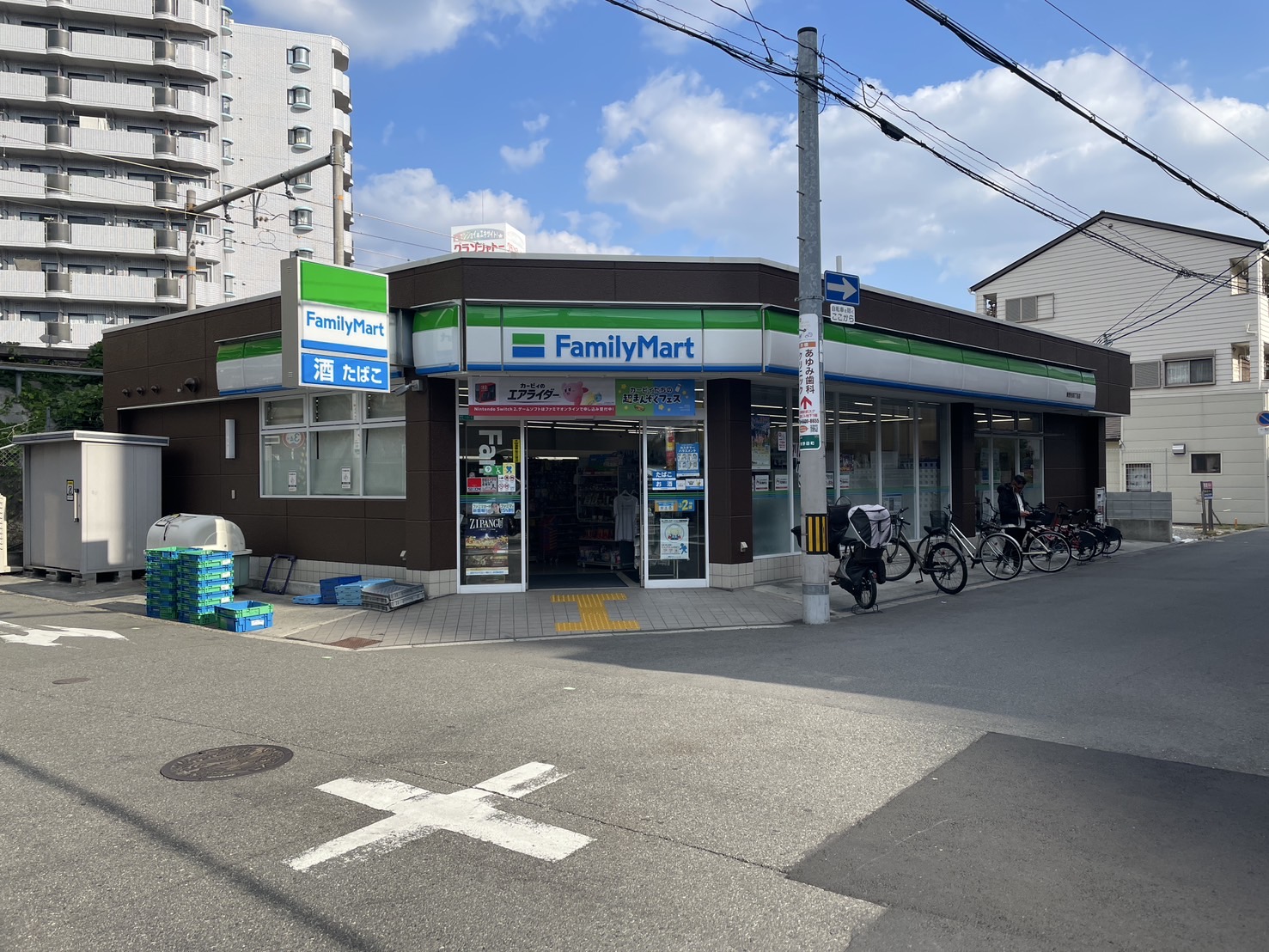 コンビニ　ファミリーマート都島中通二丁目店（コンビニ）まで543m