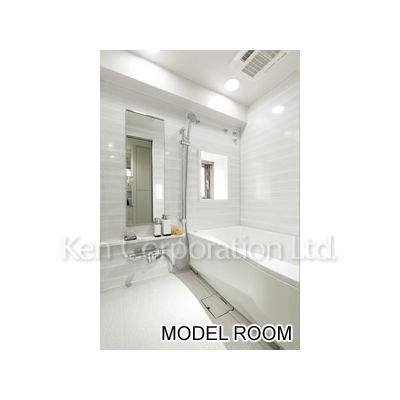 バス・シャワールーム　同タイプ2階のお部屋を撮影。仕様が異なることがあります。