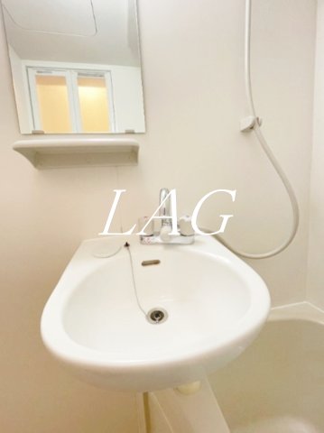 洗面設備　洗面台です。