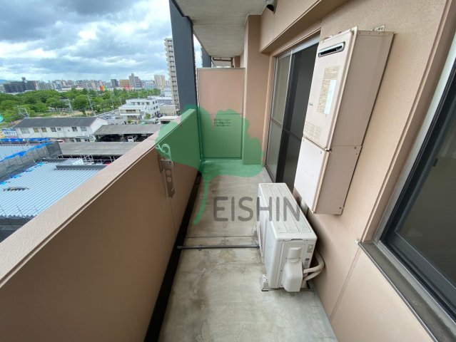 バルコニー　日当たりの良いバルコニーです！