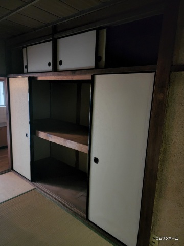 収納　4帖和室の押入れ