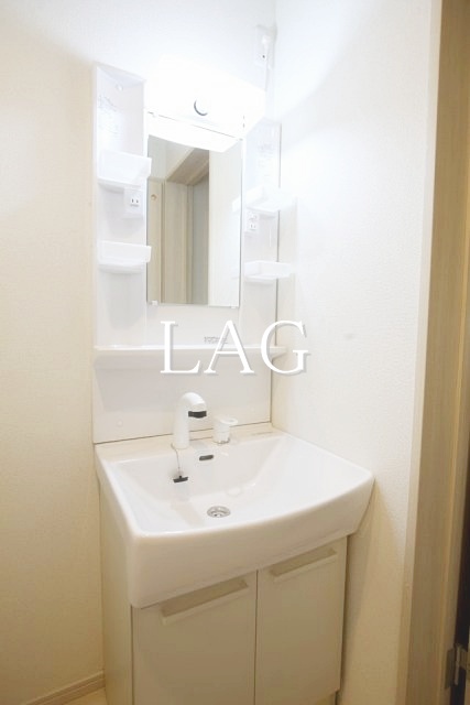 洗面設備　洗面台です。