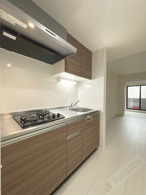 キッチン　２口システムキッチンでお料理楽しく♪♪