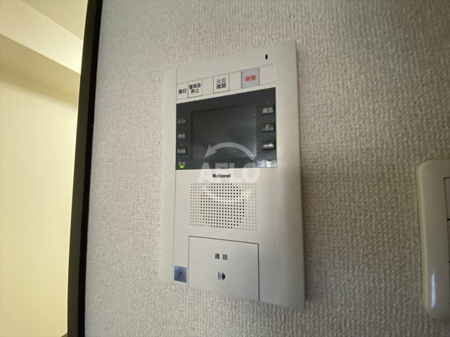 セキュリティ　エルセレーノ上本町レジデンス　TVモニター付きインターホン