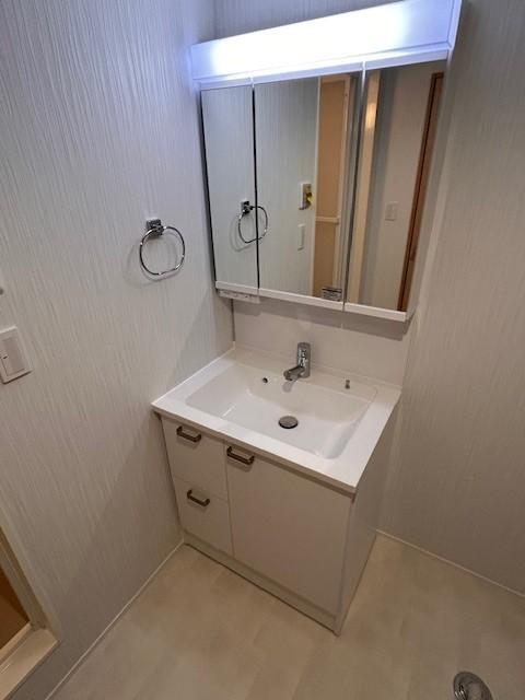 洗面設備　※別部屋の参考写真です。