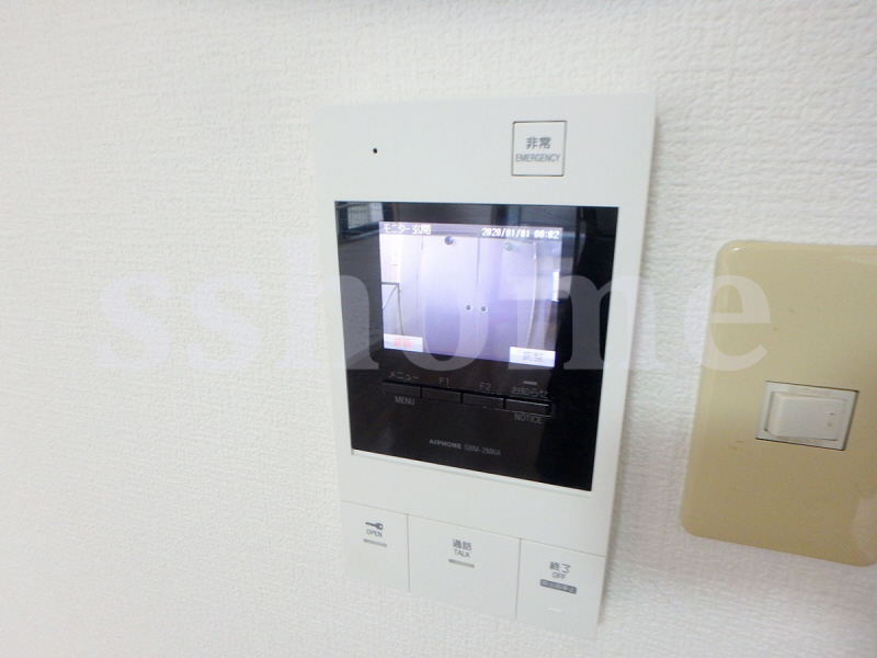その他設備　カメラ付きのインターホン