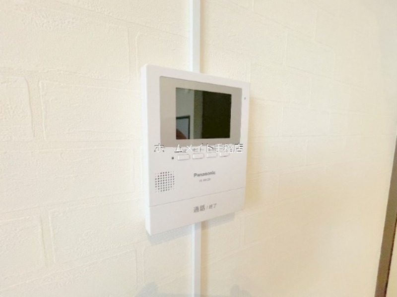セキュリティ　ＴＶ付インターホンです♪