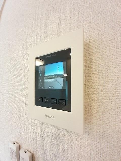 セキュリティ　モニター付きインターホン