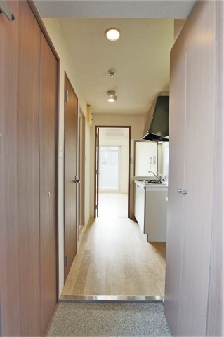 玄関　玄関からの眺め