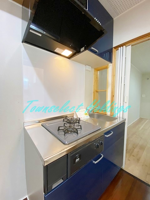 キッチン　2口ガスコンロキッチン