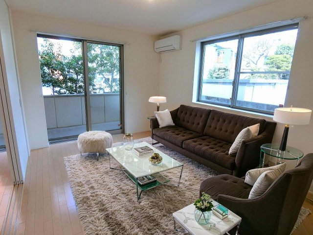 居室・リビング　CG家具のため実際は家具が付きません