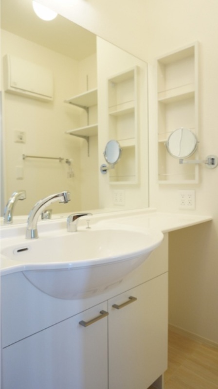 洗面設備　図面と現状に相違がある場合には現状を優先