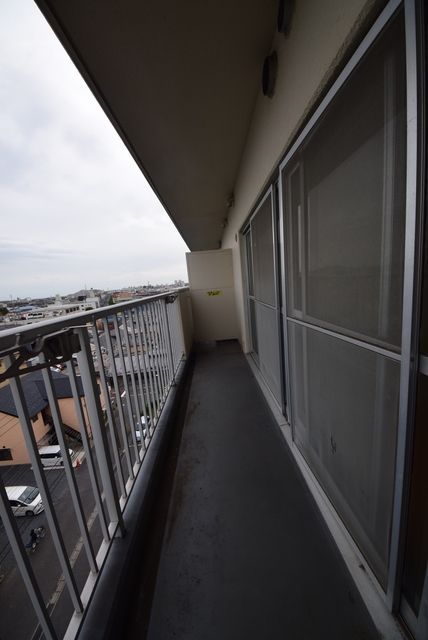 バルコニー　日当たり良好