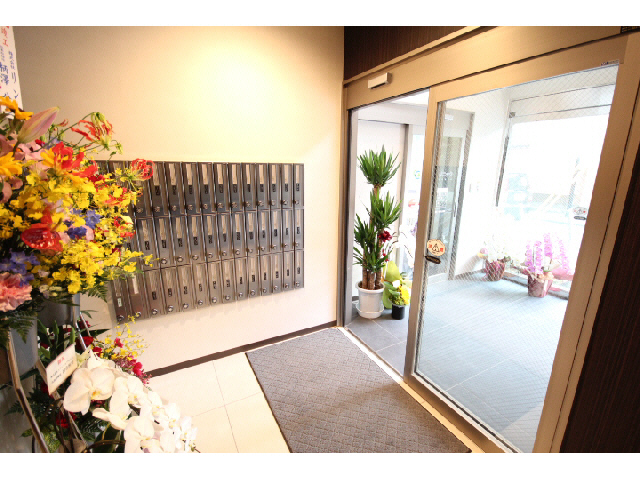 エントランス　エントランス部分