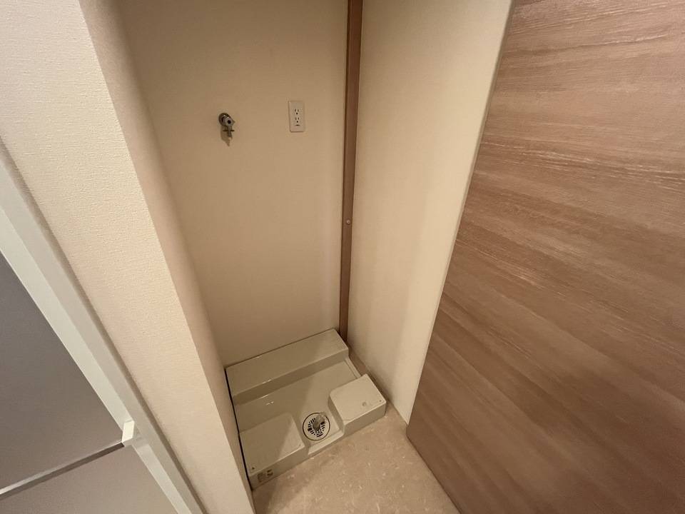 洗面設備　洗濯機置場