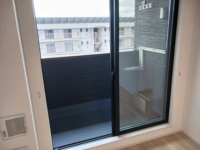 バルコニー　落ち着いた時間を過ごせるバルコニーです