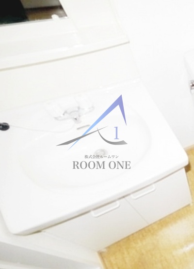 洗面設備　洗面台です。