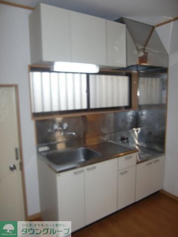 キッチン　明るいキッチン