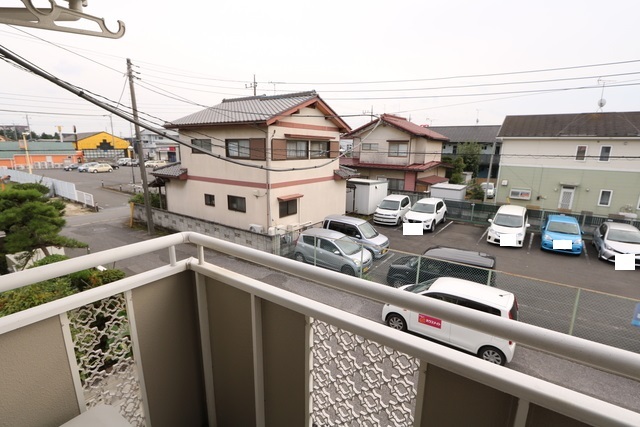 眺望　バルコニーからの景色♪