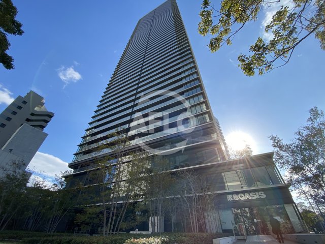 建物外観　ザ・パークハウス中之島タワー　地上55階建超高層免震タワーマ