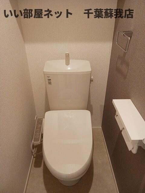 トイレ　ゆったりとした空間のトイレです