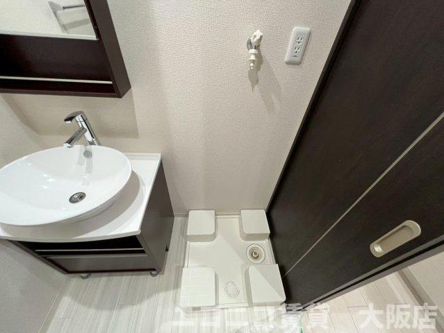 洗面設備　モデルルームイメージのため、現況を優先いたします。
