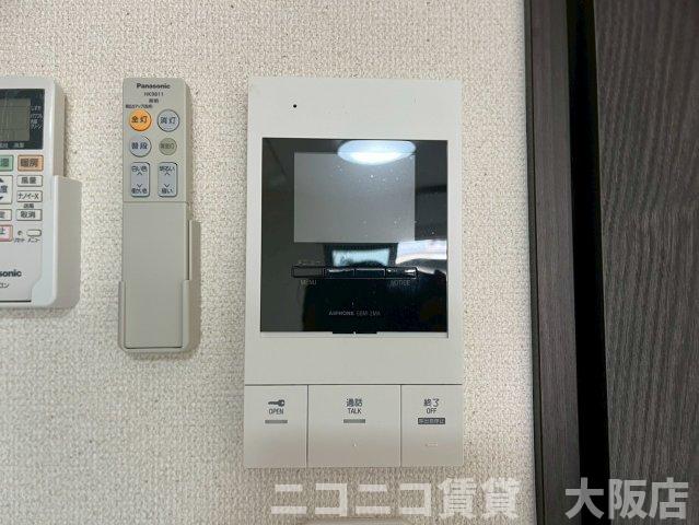 セキュリティ　モデルルームイメージのため、現況を優先いたします。