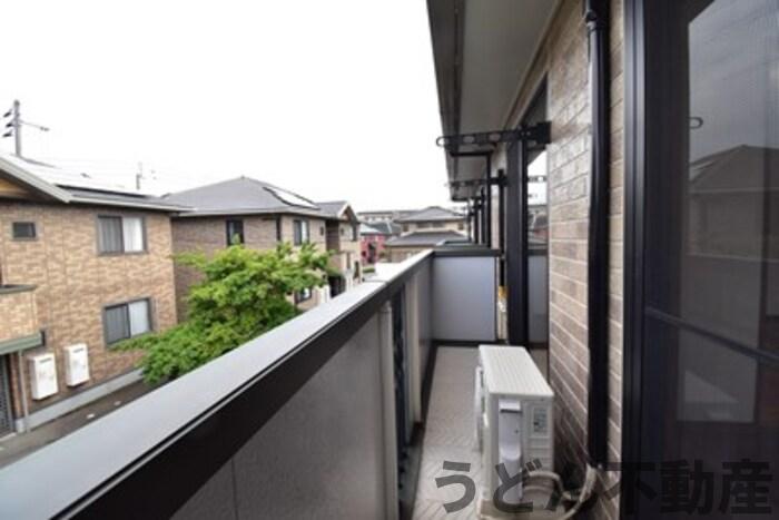 バルコニー　うどん県のお部屋探しはうどん不動産へ うどんちゃんとLINE