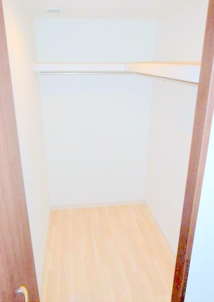 収納　広々ウォークインクローゼット完備しています♪