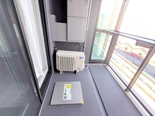 バルコニー　大きなものも収納できそうです