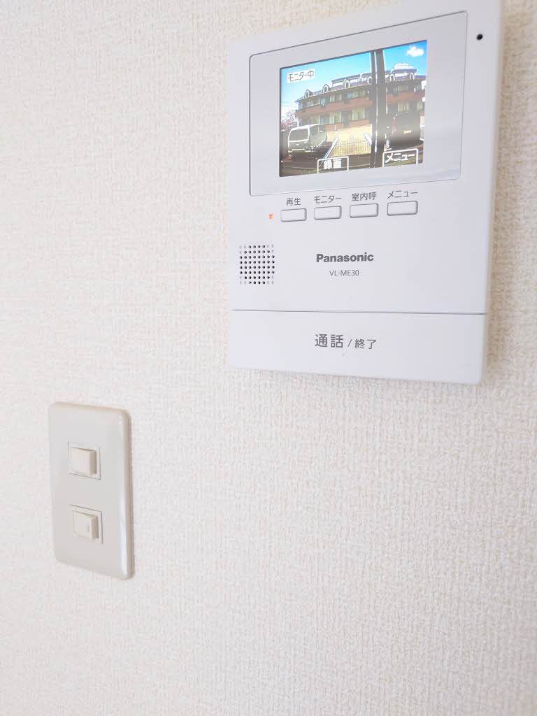 セキュリティ　モニタ付ドアホン