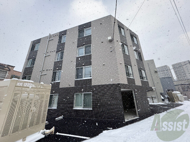 建物外観　札幌市西区宮の沢１条３「シティレジデンス宮の沢」