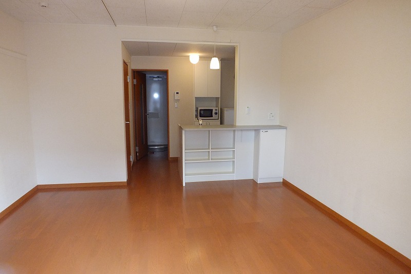 居室・リビング　カウンターキッチンタイプのお部屋です。