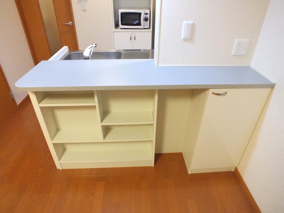 その他部屋・スペース　カウンター収納充実