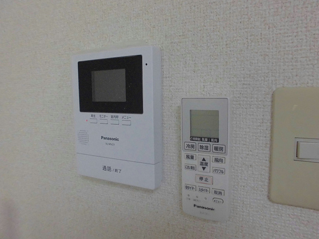 セキュリティ　前回募集時の写真です。現況優先
