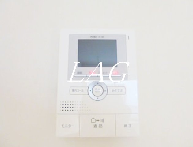 セキュリティ　モニター付インターホンです。