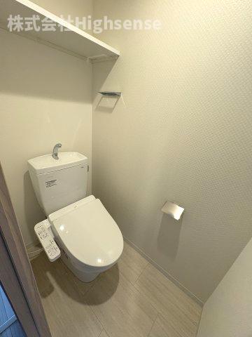 トイレ　清潔感のあるトイレです