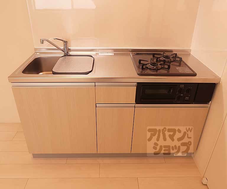 キッチン　２０２号室の室内写真です