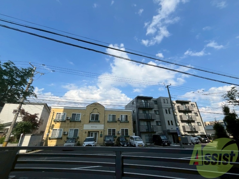 眺望　眺望です。高い建物がなくて見晴らしがよいですね！