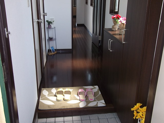 玄関　『グリーンハイツ』
