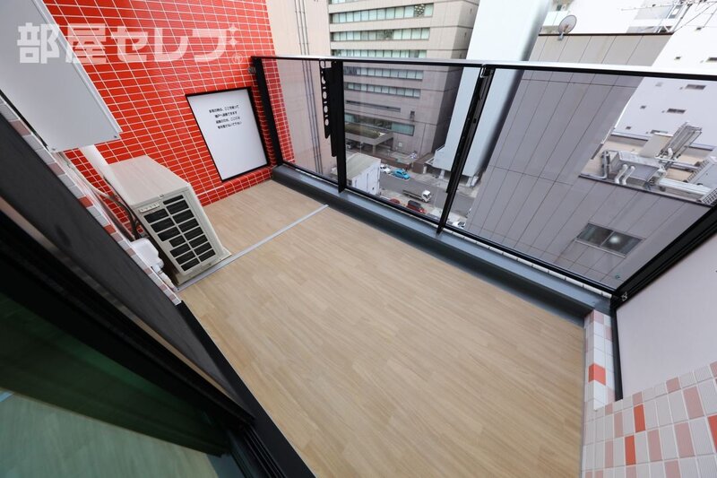 バルコニー　８０３号室写真