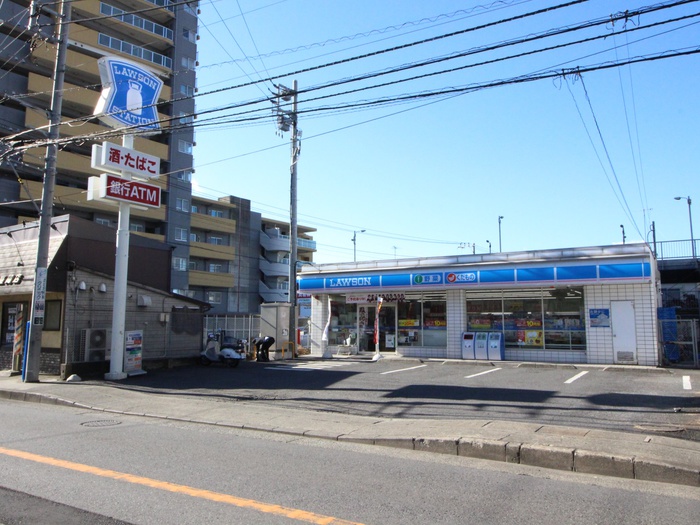 コンビニ　ローソン座間駅前店（コンビニ）まで400m