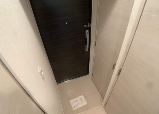 玄関　明るい玄関です