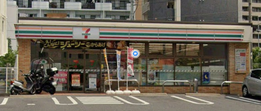 コンビニ　セブンイレブン 名古屋富士見町店（コンビニ）まで528m