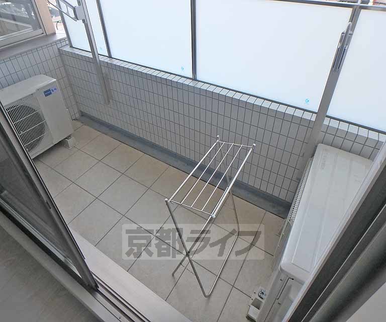 バルコニー　４階ベランダです