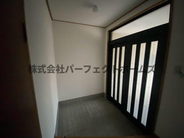 玄関　ゆったりとした玄関です