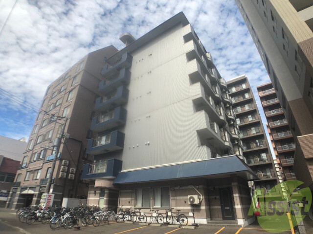 建物外観　札幌市北区北１０条西「サザンアルファ北大」