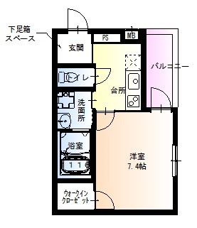 フジパレス灘1番館の間取り写真